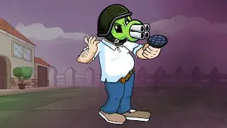 FNF Bad Bash But Crazy Dave Vs Peashooter Sing It (Dave Sings Bad Bash) FNF Plants vs. Rappers Cover