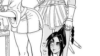 Dullahan uses her head | comic by baalbuddy