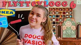 Flyttevlogg 6: Nye Møbler, Tapet Og Neon Skilt!