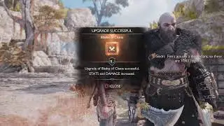 How do you upgrade your weapons in New Game in God of War Ragnarok? - PRIMAL FLAME