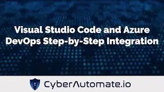 39. Visual Studio Code and Azure DevOps (formerly VisualStudio.com) Integration Step-by-Step