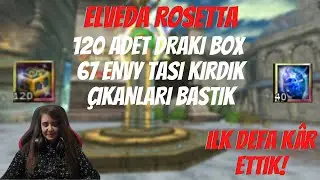 ELVEDA ROSETTA ! / 120 DRAKİ BOX VE 67 ADET ENVY KIRDIK / KÂRLI UPGRADE ! / İLK DEFA KÂR ETTİK !