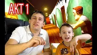 ПРИВЕТ СОСЕД прохождение АКТ1 подвал