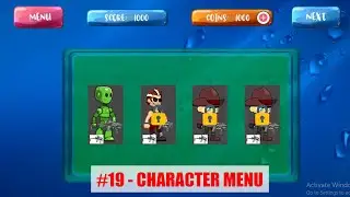 Level Select And Character Select Menus #19 | Complete 2D Platformer in Unity