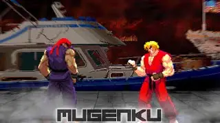 Vyn Evil Ryu vs Violent Ken. Street Fighter MUGEN Multiverse