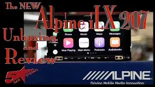 Alpine's new iLX 207 CarPlay and Android Auto radio unboxing and review