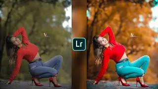 Lightroom aqua and orange tone photo editing tutorial||with easy steps||