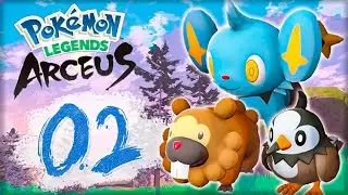 ПЕРВЫЕ ТРИ ПОКЕМОНА -  Pokemon Legends Arceus #2 - Прохождение | НОВЫЕ ПОКЕМОНЫ НА НИНТЕНДО СВИЧ