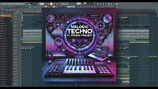 Melodic Techno 9 FL Studio Project Style Anyma✨🎧