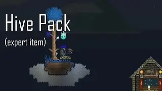 [Terraria] Expert Item: Hive Pack (Рюкзак-улей)