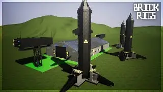 ОГРОМНАЯ РАКЕТНАЯ БАЗА, ОФИС БАНАЛЬНОГО TV И ДРУГИЕ ПОСТРОЙКИ В BRICK RIGS