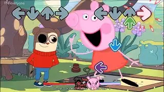 [SWAP] FNF NEW Twiddle Finger vs Peppa All Phases Sings Can can | Bluey x FNF Twiddle Finger Mods