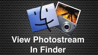 Opening PhotoStream Files In A Finder Search Within Mac OS X