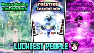 Luckiest People in Sols RNG 🍀┃WINTER UPD ❄️☃️