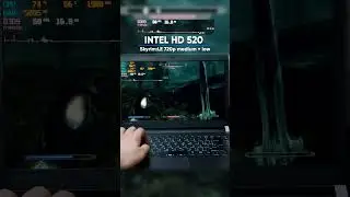 Skyrim Legendary Edition - TOSHIBA Portege A30 C 1PD intel HD 520  #shorts