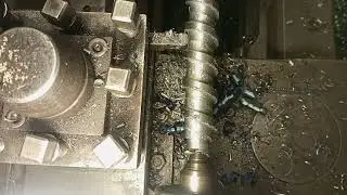 ПОЛНЫЙ ПРОЦЕСС ИЗГОТОВЛЕНИЕ ШНЕКА. НА ТОКАРНОМ СТАНКЕ!