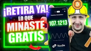 💵 Nodle: Cómo RETIRAR Lo MINADO GRATIS? | Cómo GANAR Criptomonedas GRATIS Con El Celular 2022​