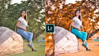 Lightroom Orange And Aqua Tone Photo Editing Tutorial | Lightroom Photo Editing