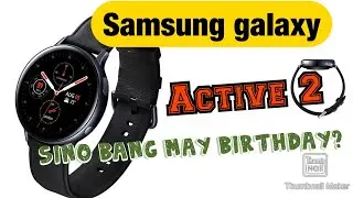 Samsung galaxy active 2 watch | stainless steel black