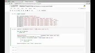 137  Database Programming   Examples