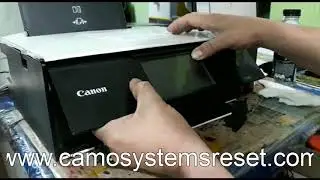 Como entrar en modo servicio -  service mode  Reset canon ts9020