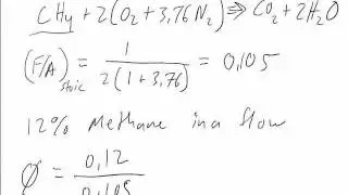 Calculating Equivalence Ratio