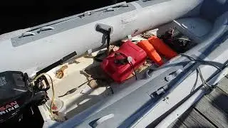 Round plastic gas tank