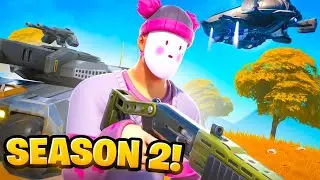Fortnite VAULTED BUILDING!? (Season 2)