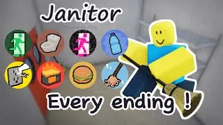 Janitor 2.0 | EVERY ending GUIDE