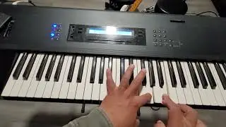 TUTORIAL EL HUISACHE TROMBON EN EL KORG M1 KORG T2