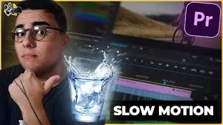 Como fazer SUPER CÂMERA LENTA PROFISSIONAL no ADOBE PREMIERE (SLOW MOTION e SPEED RAMP)