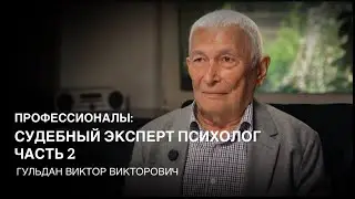 Профессионалы: история Судебного Эксперта психолога - Часть 2