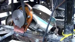 Установка гребного винта на вездеход. Часть1