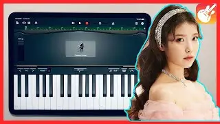 IU(아이유) - 'Celebrity' Cover on iPad/iPhone (GarageBand/개러지밴드)