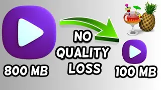 How to use handbrake to compress video size without losing quality!