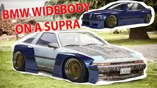 BMW Widebody on a SUPRA