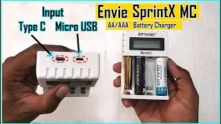 Envie Sprintx ECR 11 MC Battery Charger Unboxing & Overview.