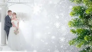 Зимнее свадебное видео