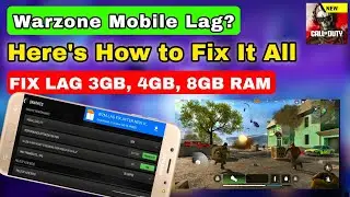 Warzone Mobile Lag? Here's How To Fix It All | WZM Mobile Lag | Lag Fix Wzm After Update | Wzm