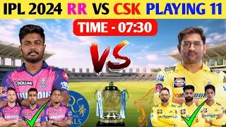 IPL 2024 RR VS CSK | Chennai Super Kings vs Rajasthan Royals Keepar Ms Doni