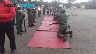 WOW! See How Female Soldiers are being trained to fight Boko Haram Terrorist