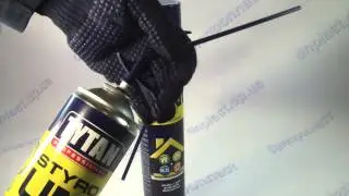 Клей стиропоровый в балонах под пистолет TYTAN O2 STYRO 753  750мл