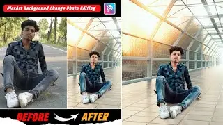PicsArt Background Change Photo Editing || Photo Editing Full Tutorial In Hindi || PicsArt Editing