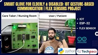 Smart Glove for Elderly & Disabled: IoT Gesture-Based Communication | Flex Sensors Project