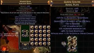 Gloom Shelter Mirror Service + BurnBurnBurn's Legacy ES Boots Nemesis Road | Demi