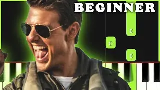I Ain't Worried - OneRepublic (Top Gun: Maverick) | BEGINNER PIANO TUTORIAL