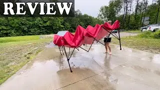 Best Choice Products 10x10ft 1-Person Setup Pop Up Canopy Tent | Assembly & Review