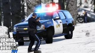 GTA 5 LSPDFR Police Mod 366 |Ontario Provincial Police OPP |Multiple Shooters In The Canadian Forest