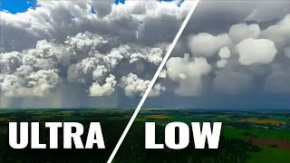 Side by Side Graphic Setting Comparison - Microsoft Flight Sim 2020