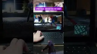 Spider-Man GTX 1060 + i7 7700HQ - Razer Blade 14 RZ09 0195 Gaming Laptop FPS TEST #shorts
